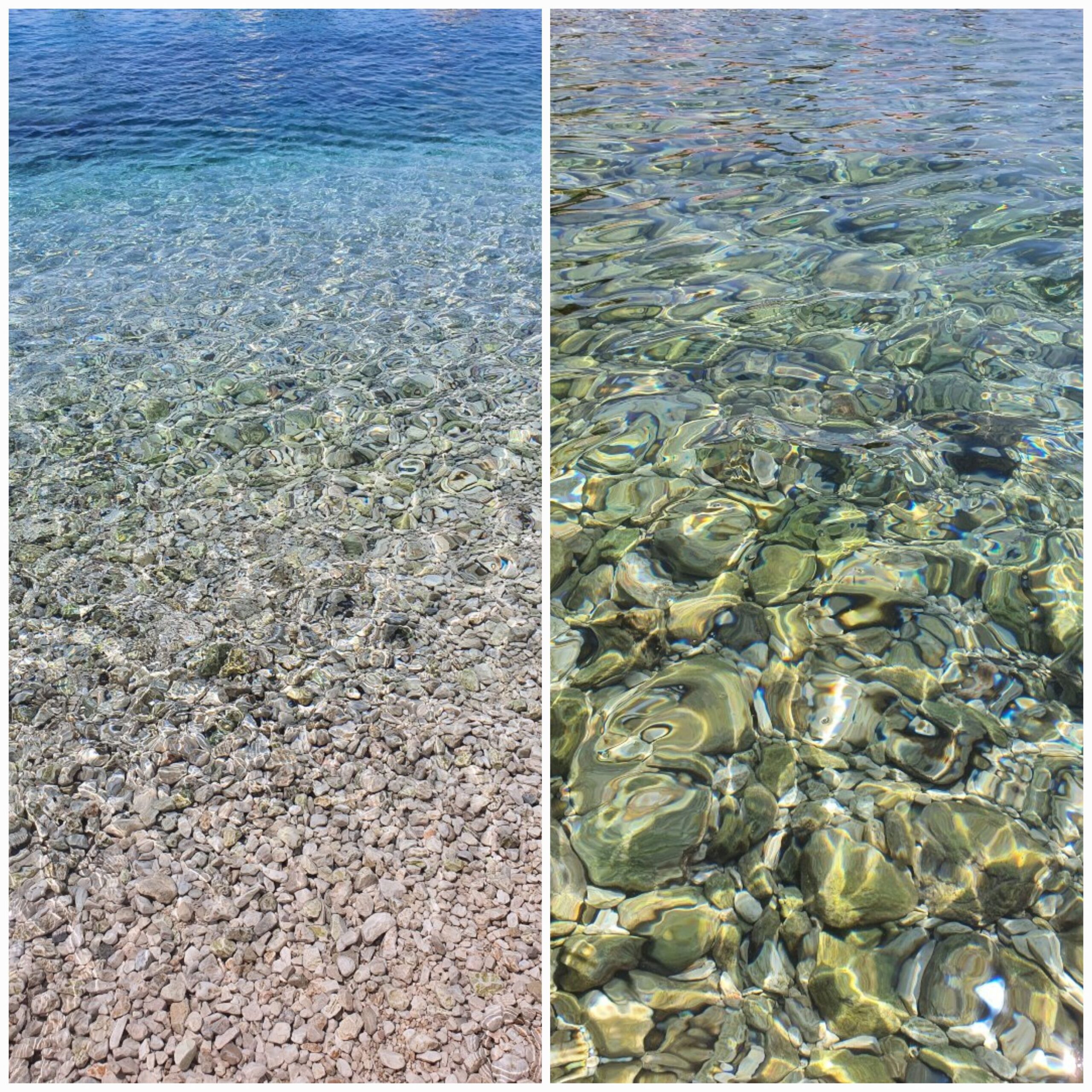 Woda Chorwacja przy brzegu